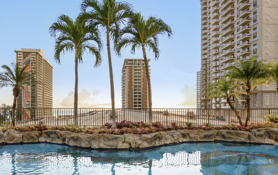 Photograph of the Hilton Hawaiian Village Waikiki Beach Resort